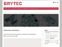 Tablet Screenshot of brytec.ch